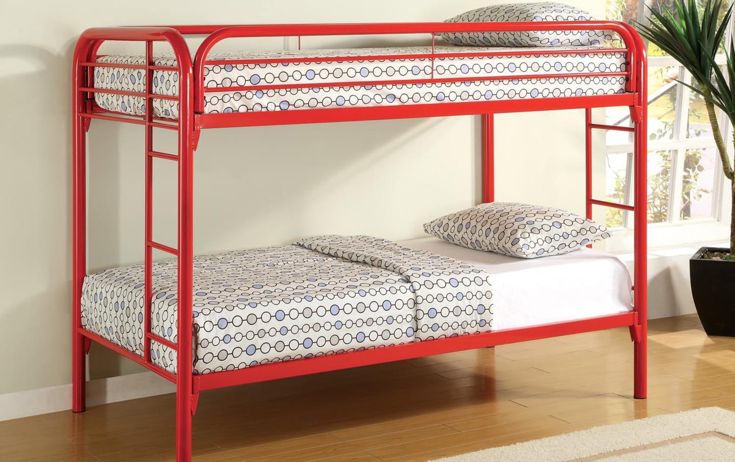 Brand New Twin/Twin Metal Bunkbed (4 Colors)
