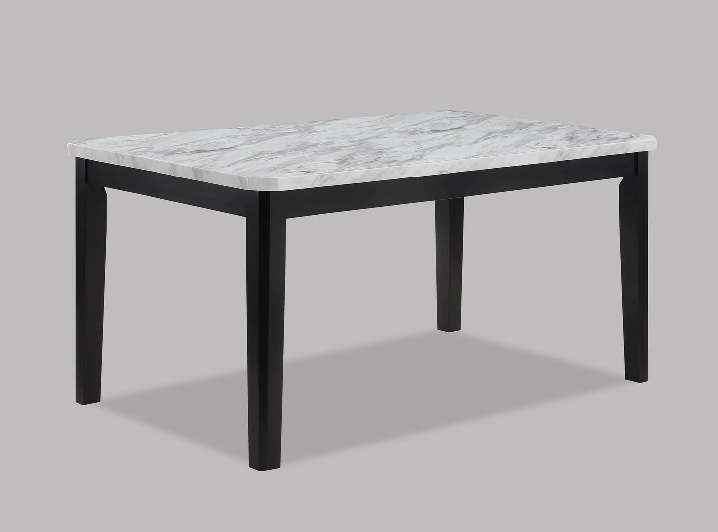 Brand New 6pc White Top Dining Set
