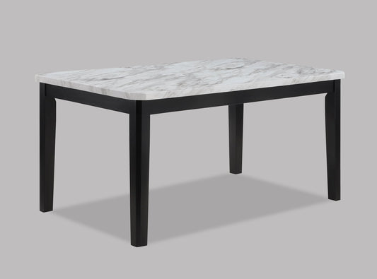 Brand New 6pc White Top Dining Set