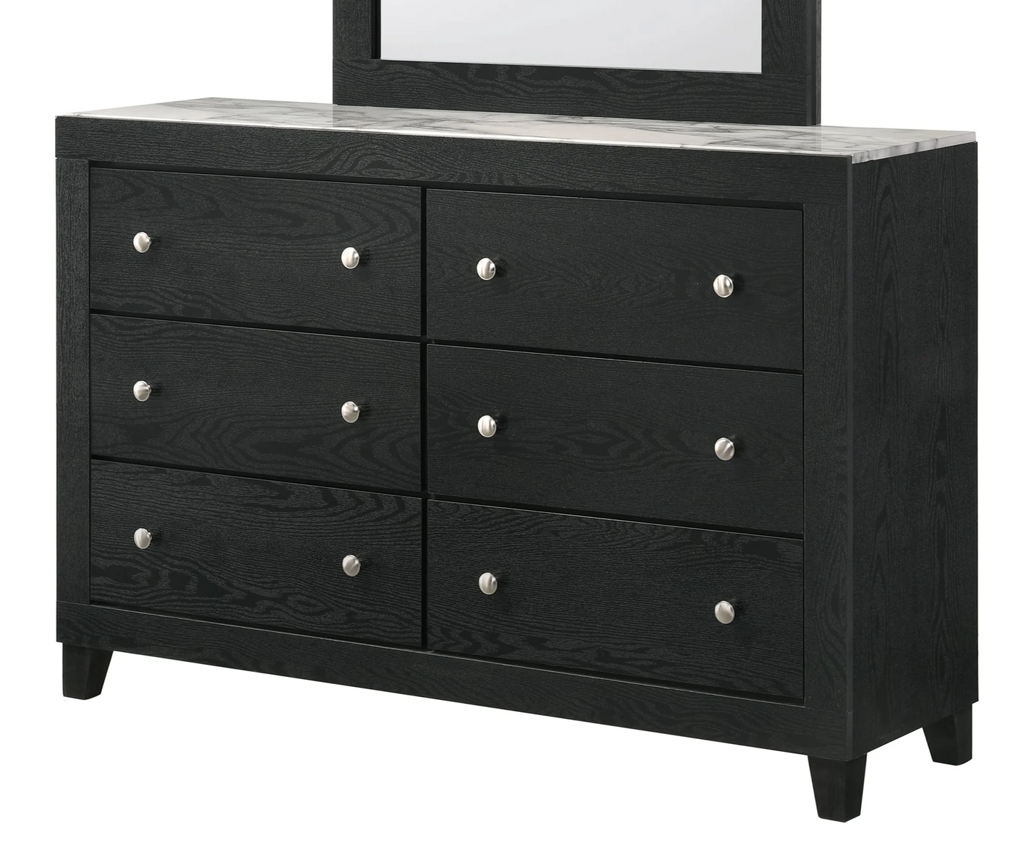 Brand New Black Dresser (Optional Mirror)