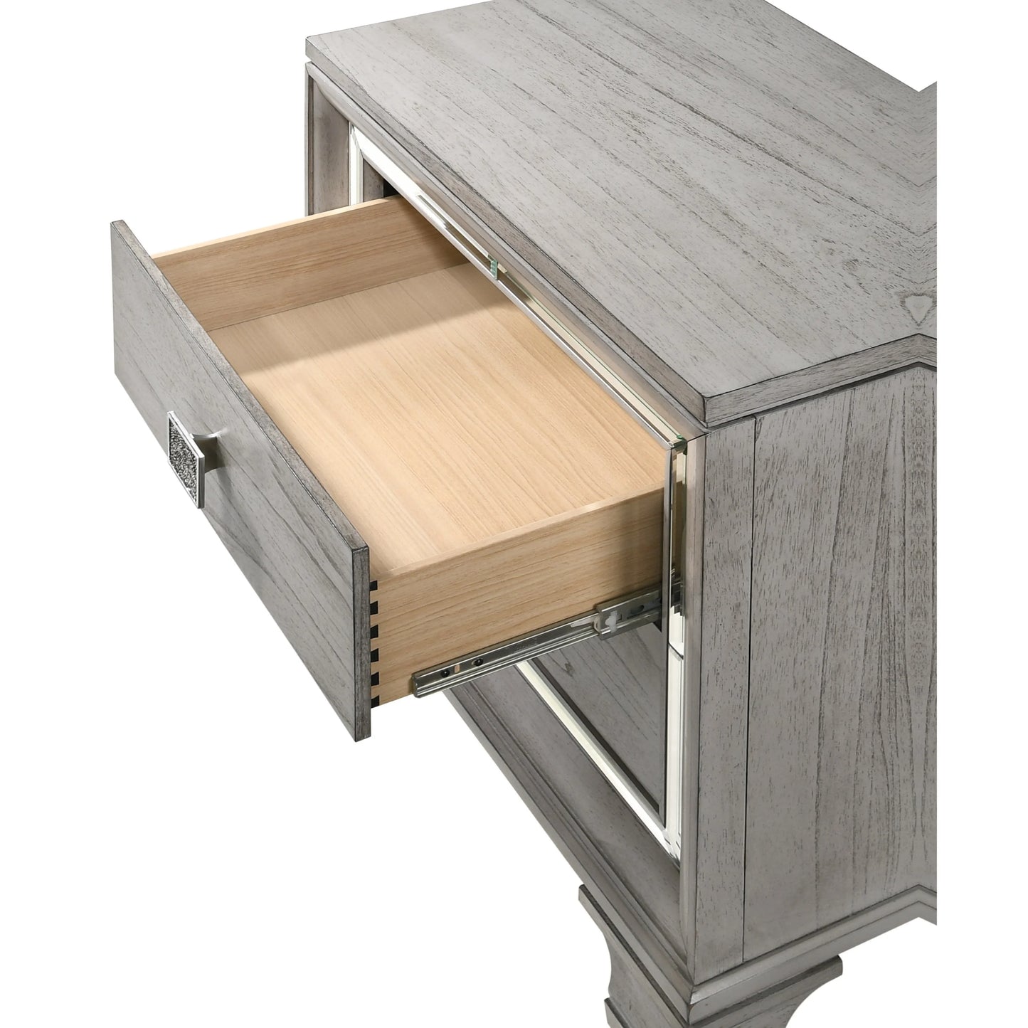 Brand New Grey/Silver 4pc Bedroom Set (Queen or King)