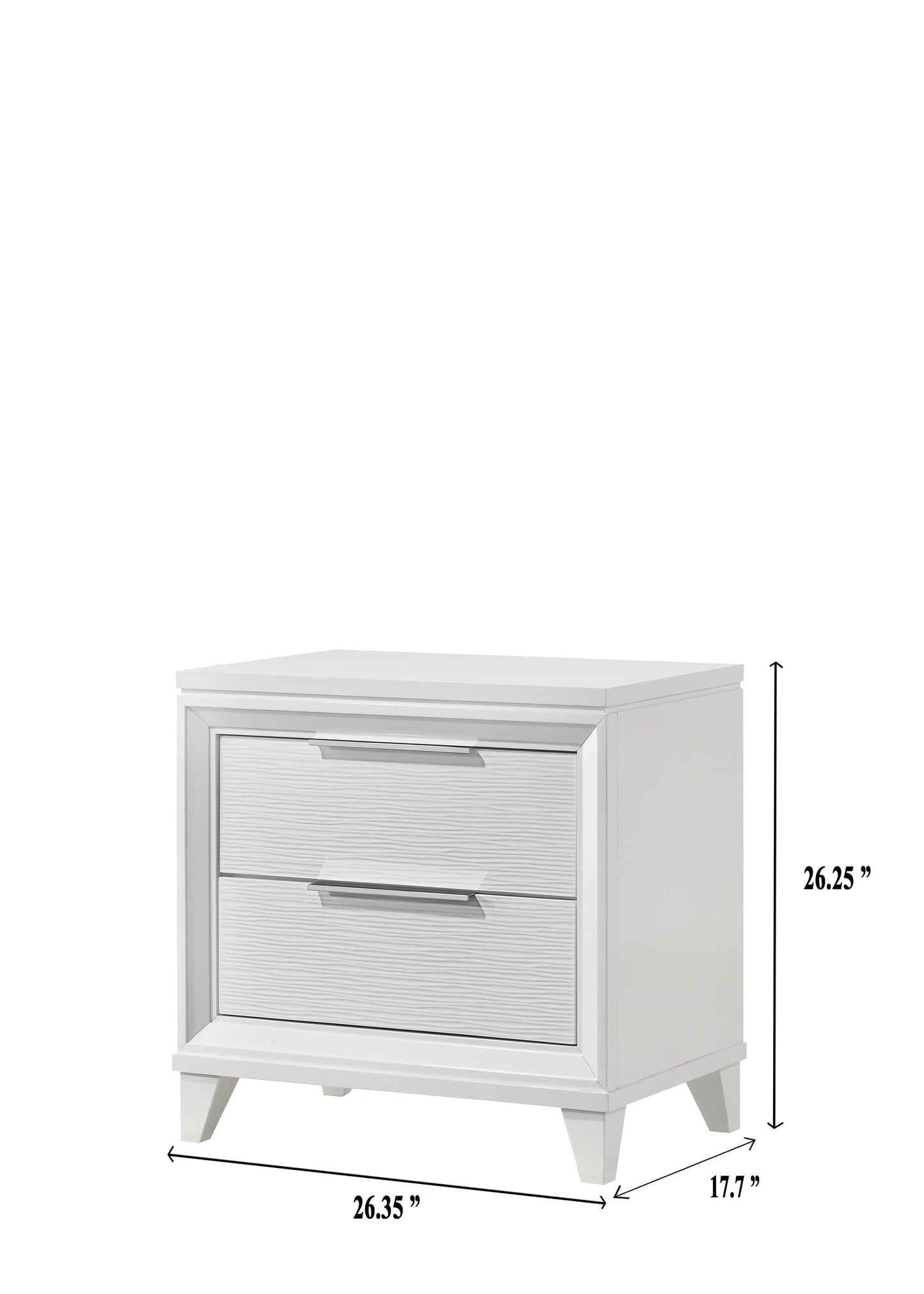 Brand New White Nightstand