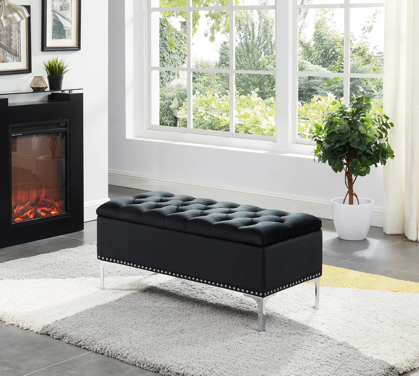 Brand New Velvet Bench (4 Colors)