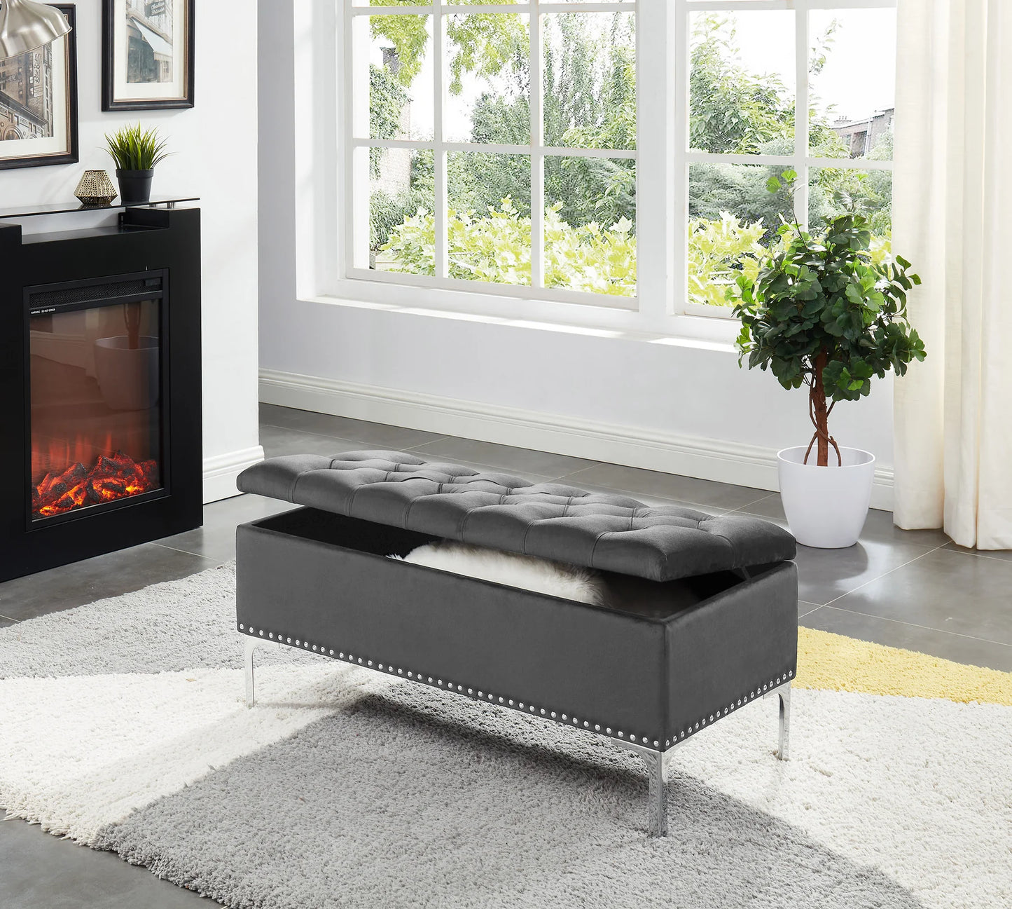 Brand New Velvet Bench (4 Colors)