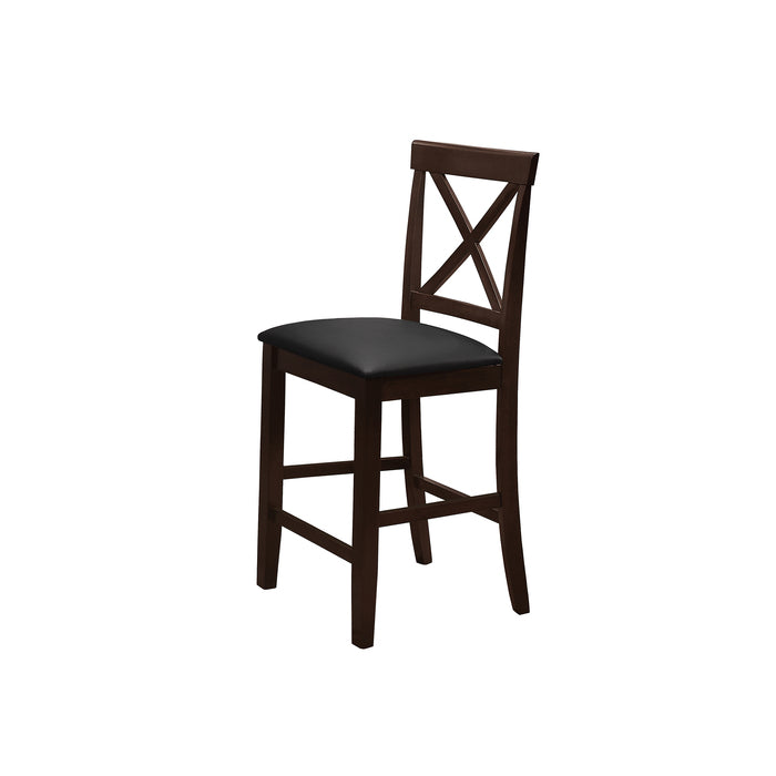 Brand New 5pc Espresso Counter Height Dining Set