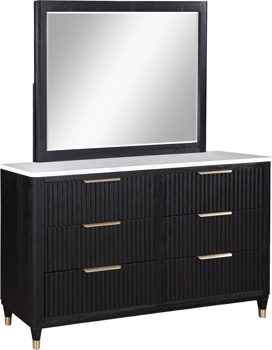Brand New Black 4pc Bedroom Set (Queen or King)
