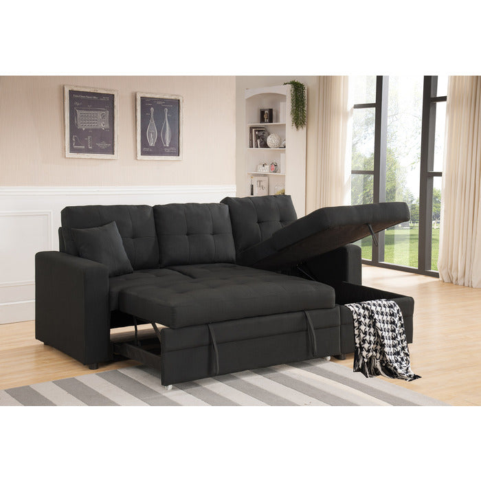 Brand New Sectional With Pull out Bed & Storage (3 Colors)