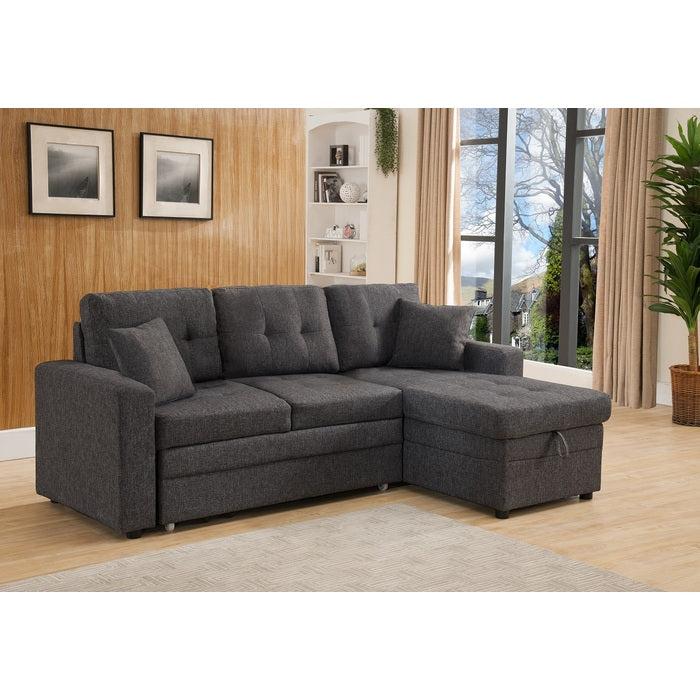 Brand New Sectional With Pull out Bed & Storage (3 Colors)