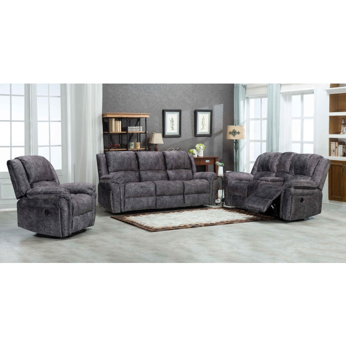 Brand New 3pc Power Reclining Sofa Set w/USB (2 Colors)