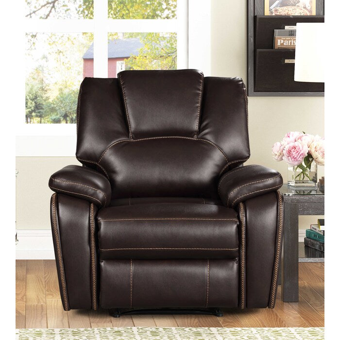 Brand New Breathable Leather Manual Recliners (3 Colors)