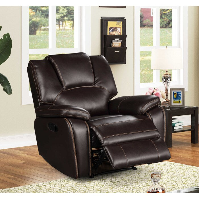 Brand New Breathable Leather Manual Recliners (3 Colors)