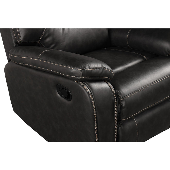 Brand New Manual Recliner Breathable Air Leather Loveseat (3 Colors)
