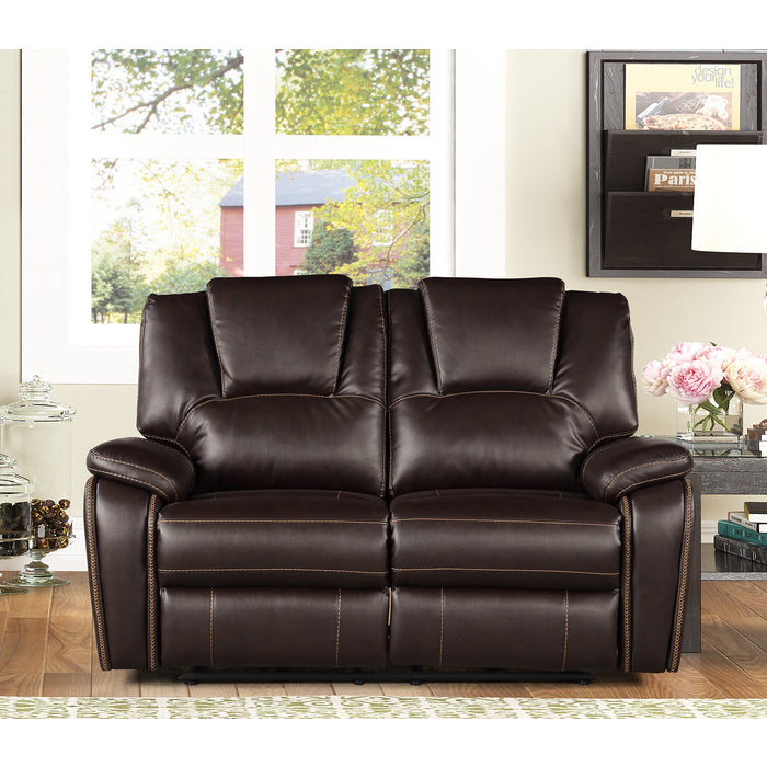 Brand New Power Recliner Breathable Air Leather Loveseat (3 Colors)