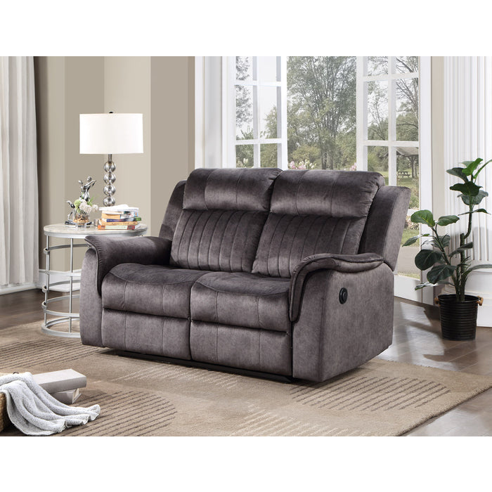Brand New Fabric Power Recliners Loveseat (2 Colors)