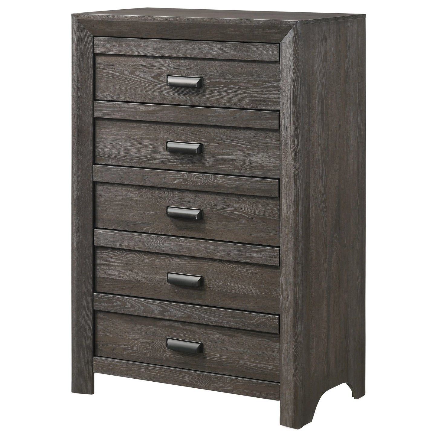 Brand New Grey/Brown 4pc Bedroom Set (3 Sizes)