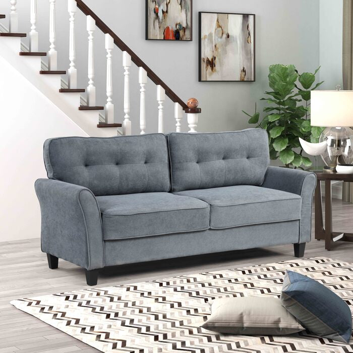 Brand New Grey 2pc Sofa Set (Light or Dark Grey)