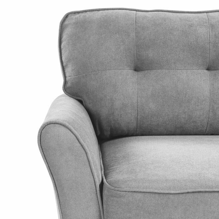 Brand New Grey 2pc Sofa Set (Light or Dark Grey)