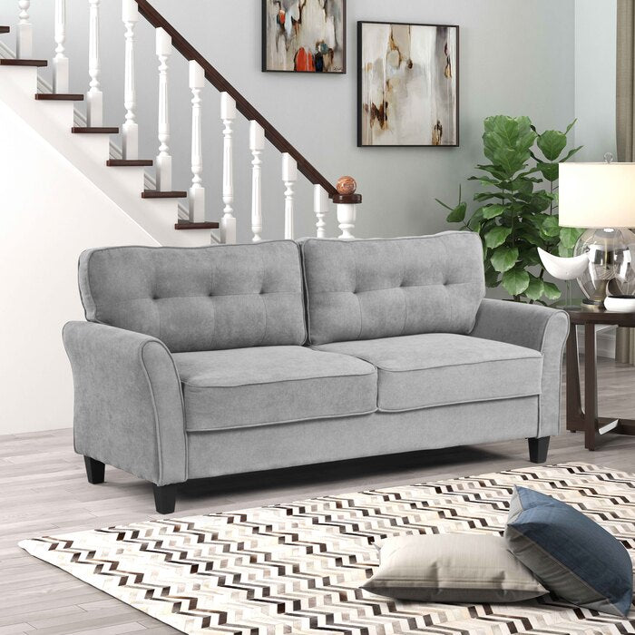 Brand New Grey 2pc Sofa Set (Light or Dark Grey)