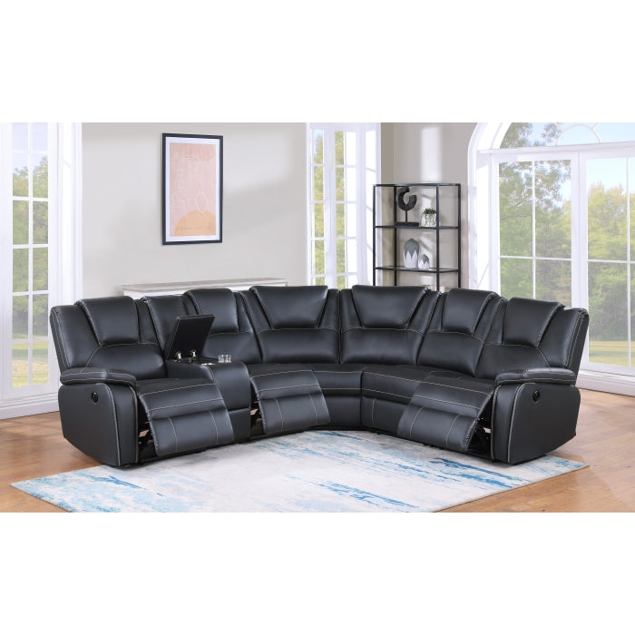 Brand New 6pc Reclining Sectional (3 Colors) Power or Manual