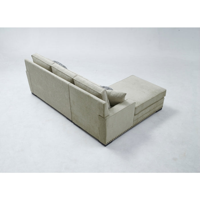 Brand New Taupe Sectional Sofa (Left or Right Facing Chaise)