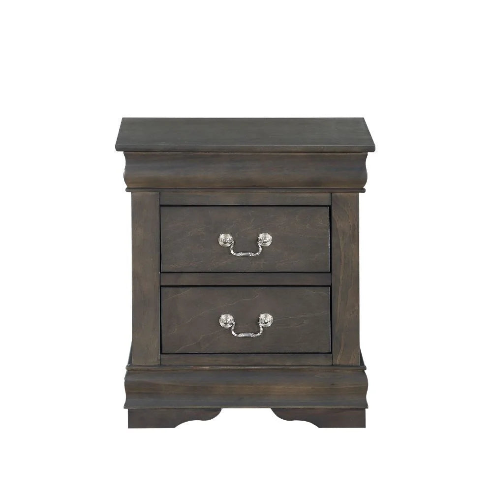 Brand New King 4pc Dark Grey Bedroom Set