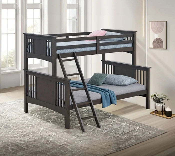 Brand New Twin/Full Wood Bunkbed (3 Colors)