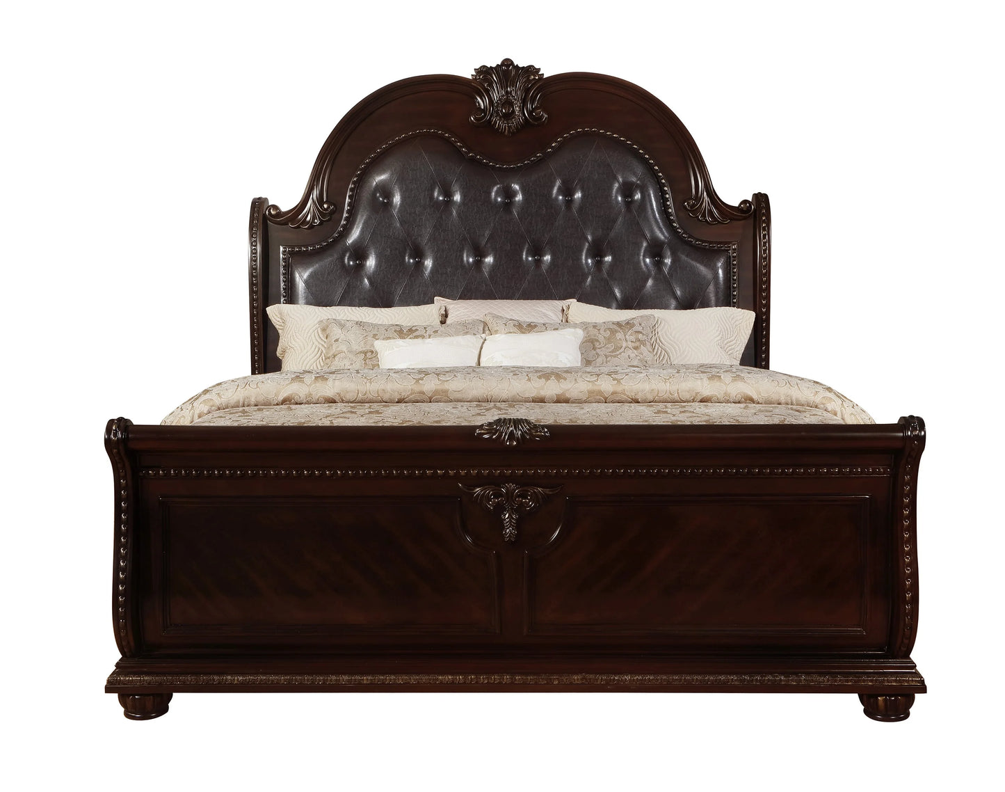Brand New 4pc Cherry Bedroom Set (Queen or King)