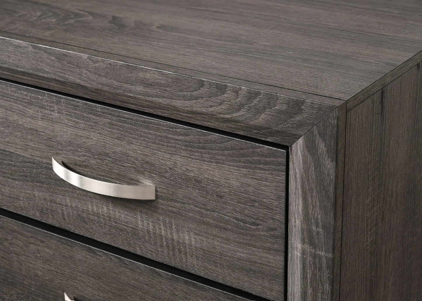 Brand New Grey 6 Drawer Dresser (Optional Mirror)