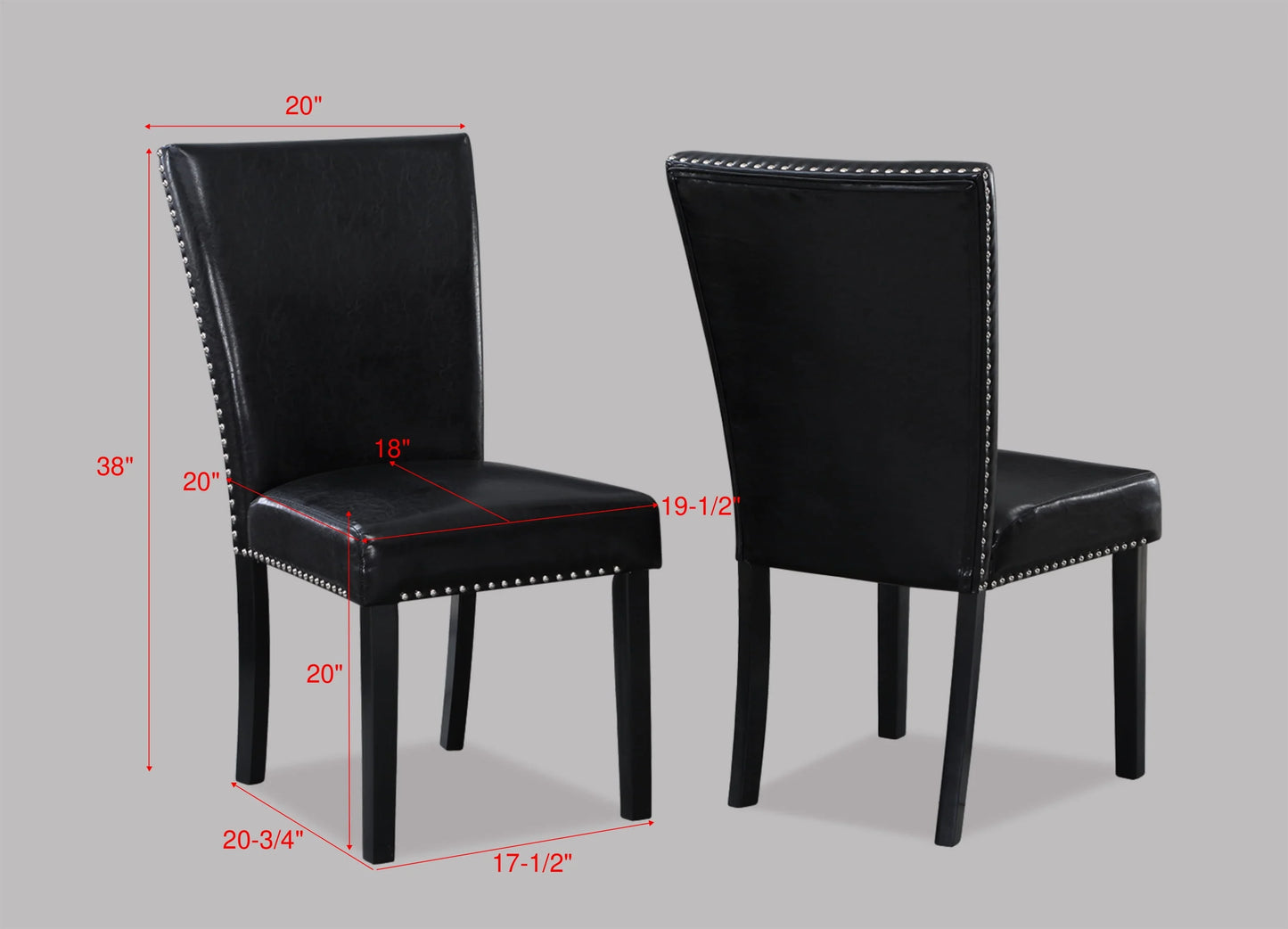 Brand New 6pc White Faux Marble & Black Finish Dining Set