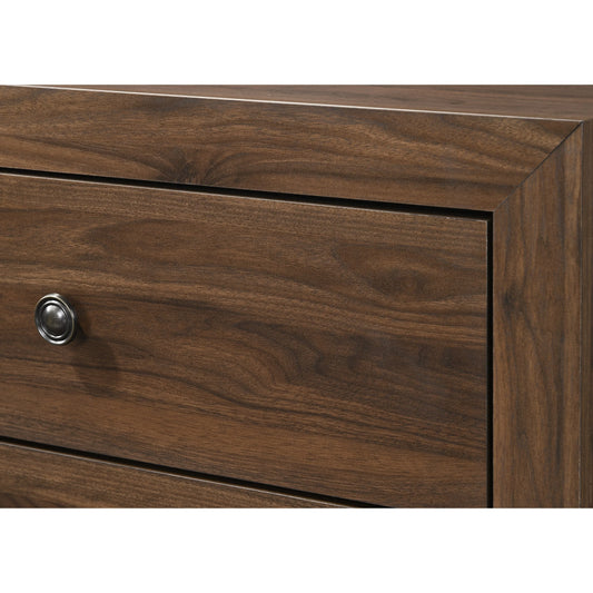 Brand New 4 Drawer Brown Cherry Tall Chest