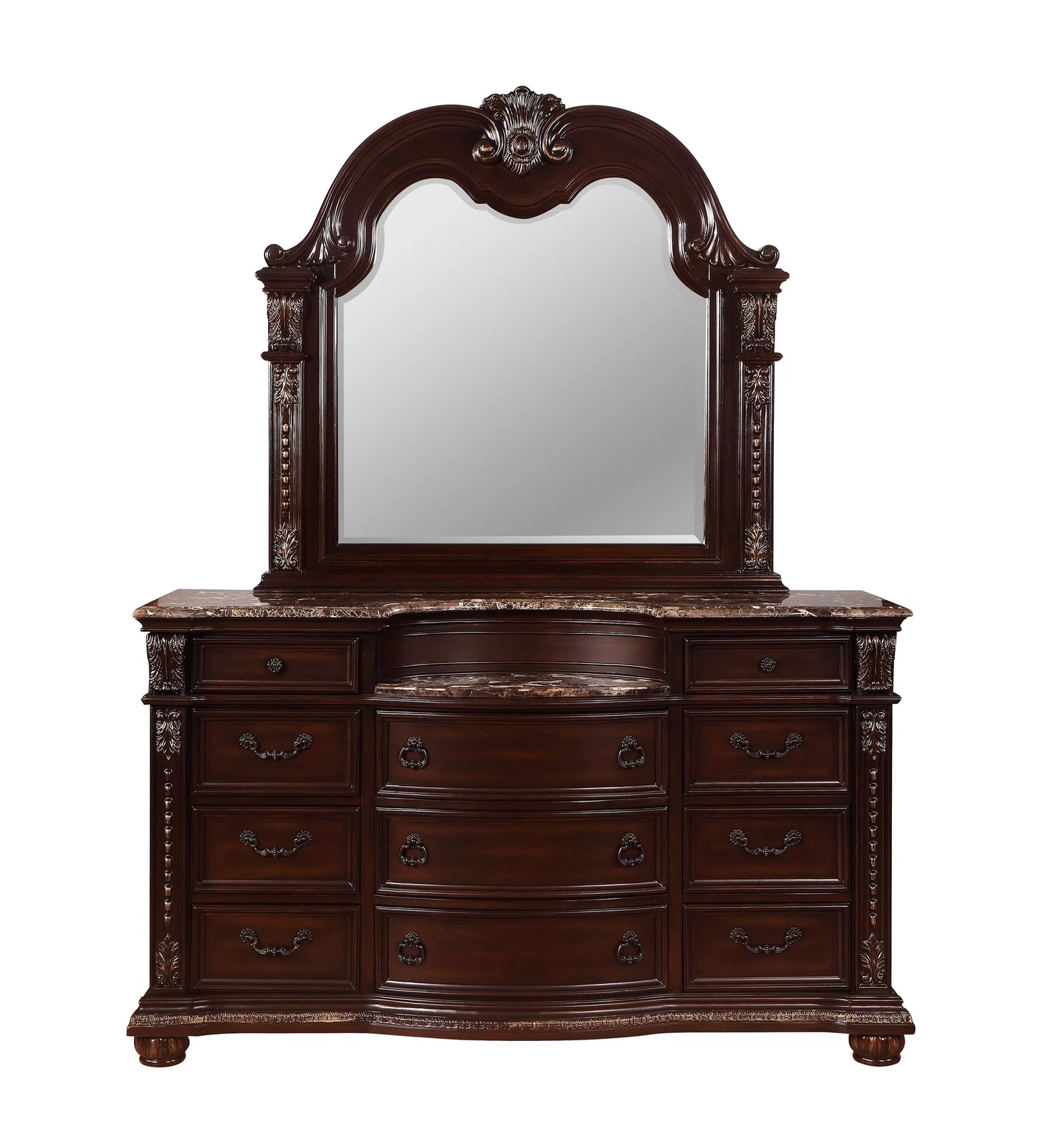 Brand New 4pc Cherry Bedroom Set (Queen or King)