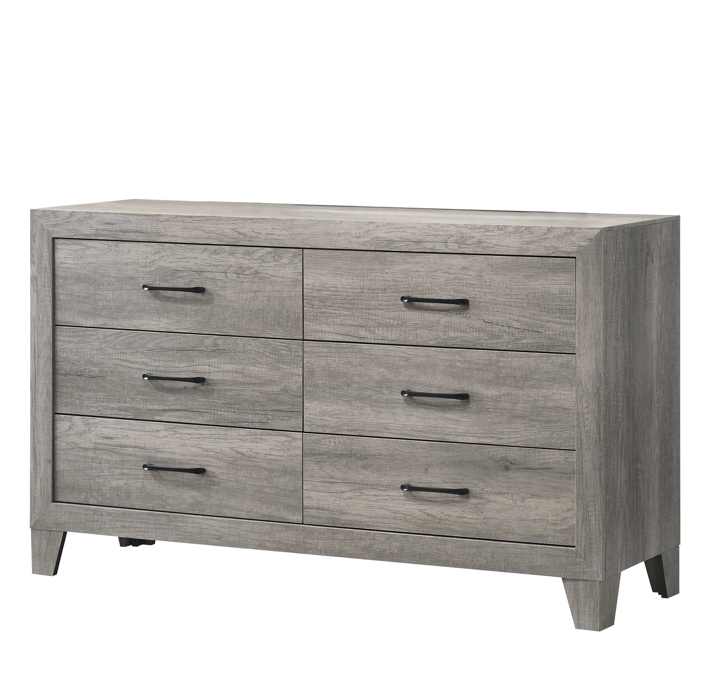 Brand New Light Grey 4pc Bedroom Set (4 Sizes)