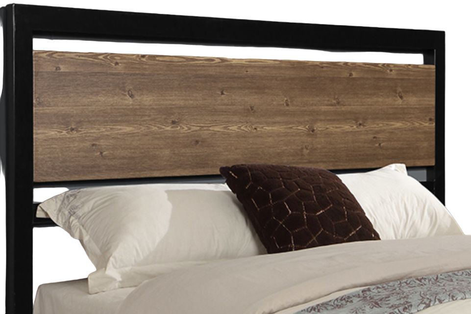 Brand New Wood/Metal Platform Bed