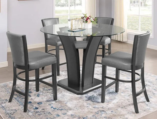 Brand New 5pc Round Counter Height Dining Set