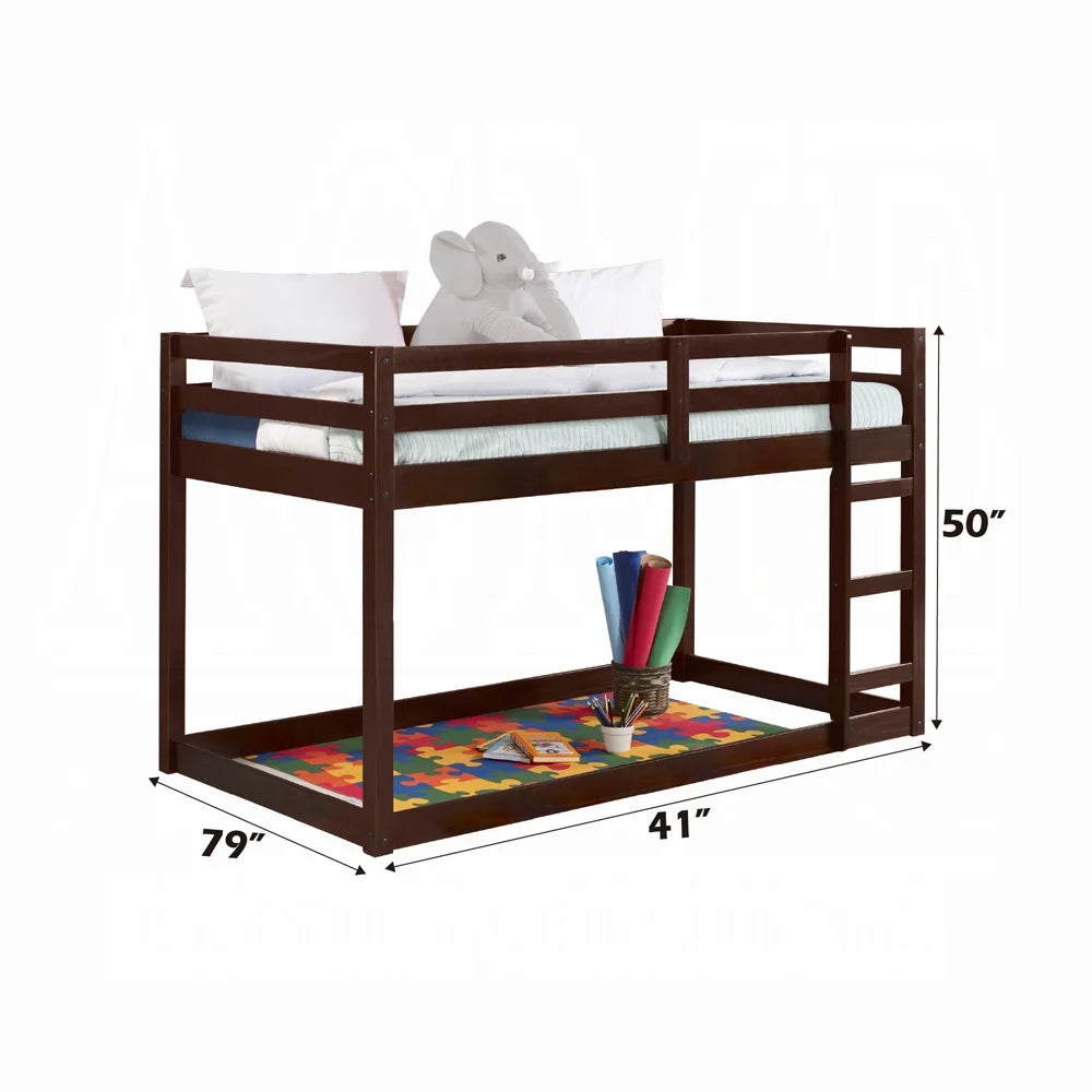 Brand New Espresso Twin Size Loft Bed