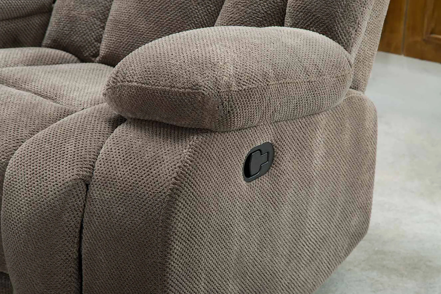 Brand New Fabric Manual Reclining Loveseat (3 Colors)