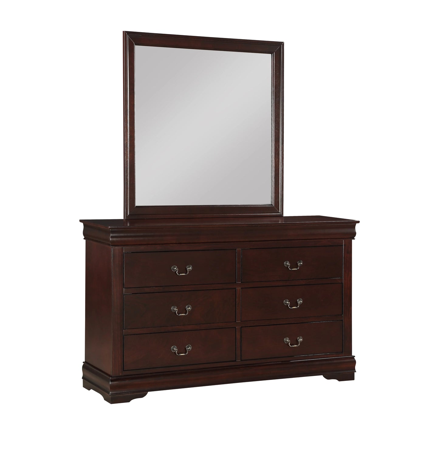 Brand New Cherry 4pc Bedroom Set (4 Sizes)