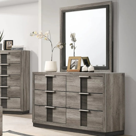 Brand New Brown Dresser (Optional Mirror)