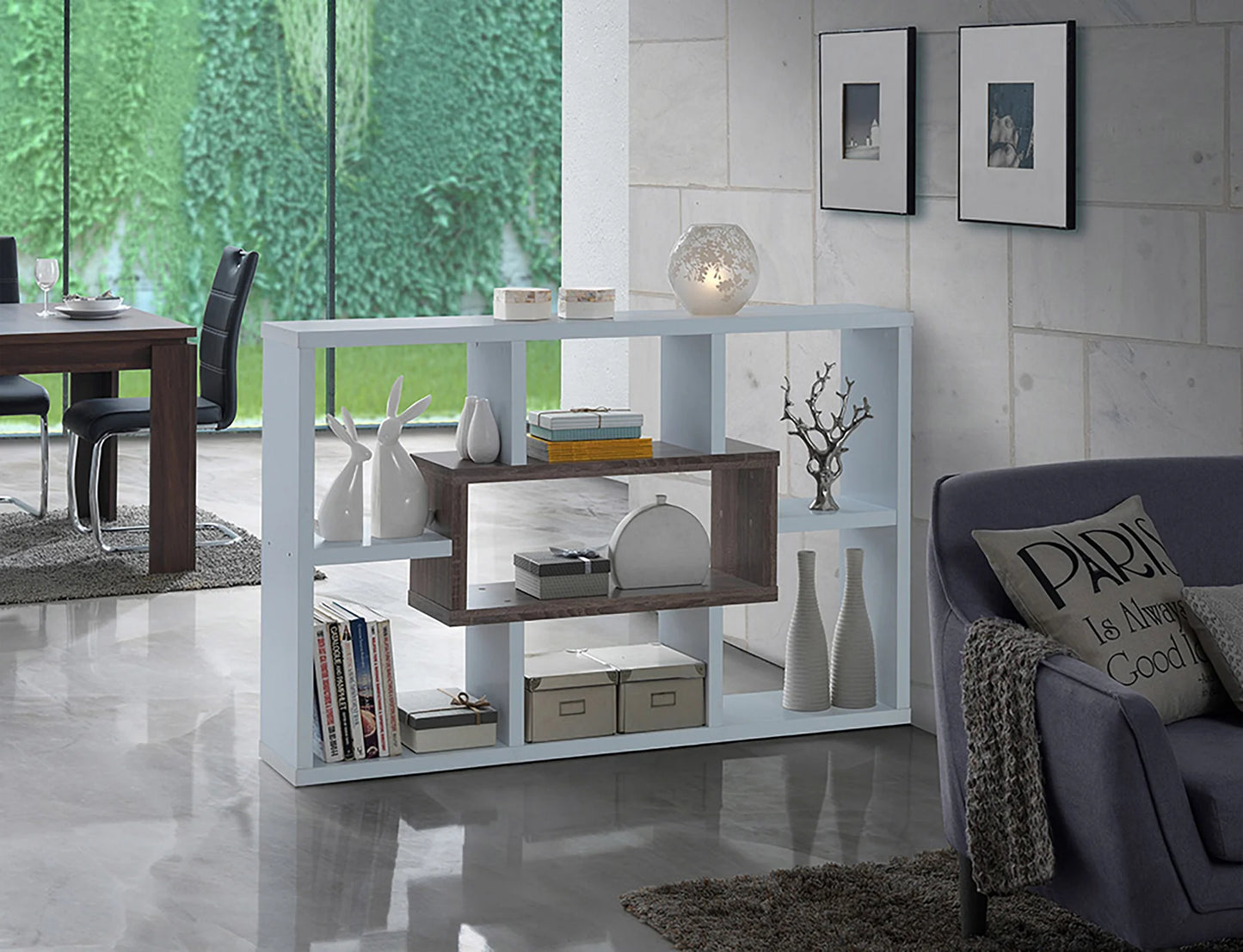 Brand New White/Oak Divider