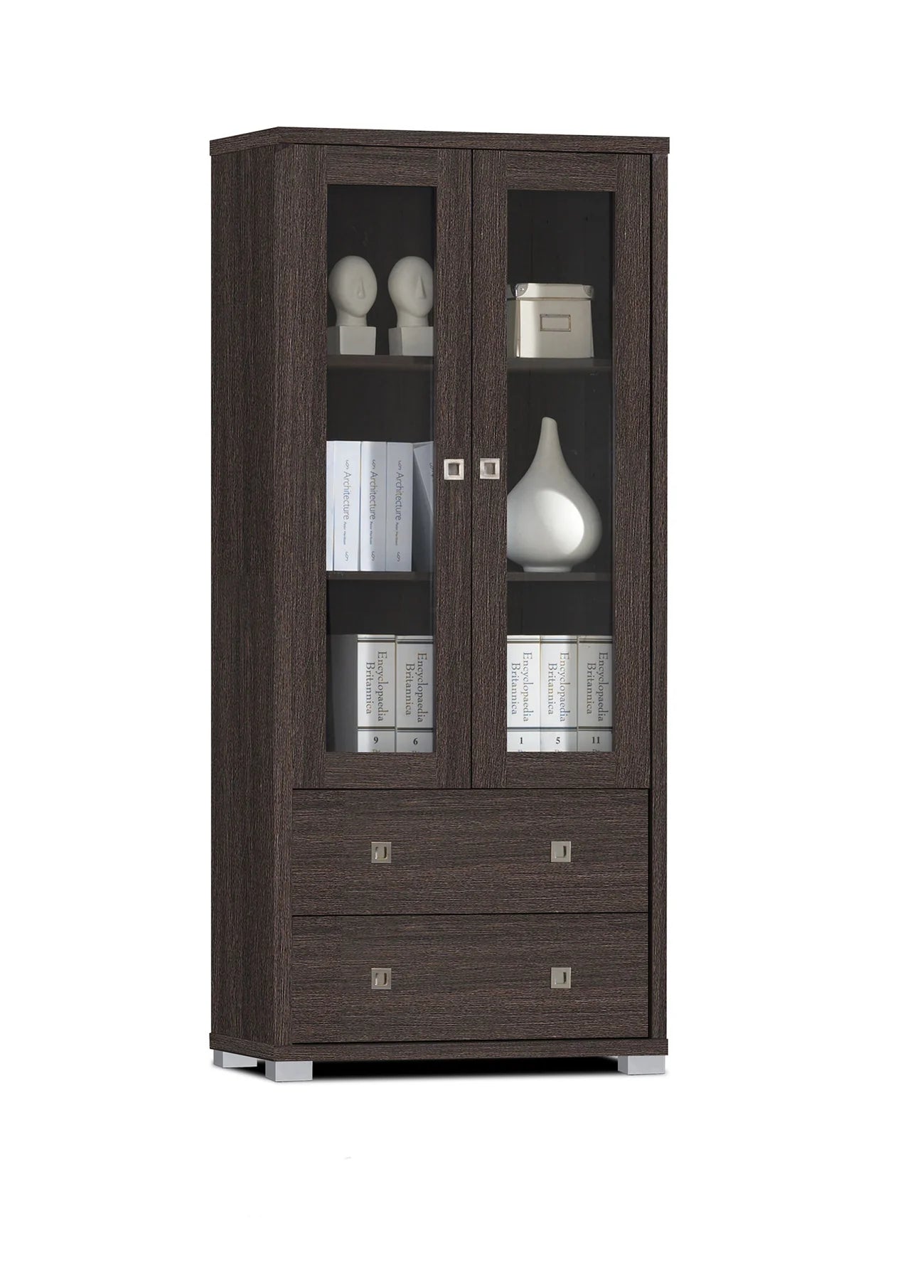 Brand New Espresso Tall Cabinet