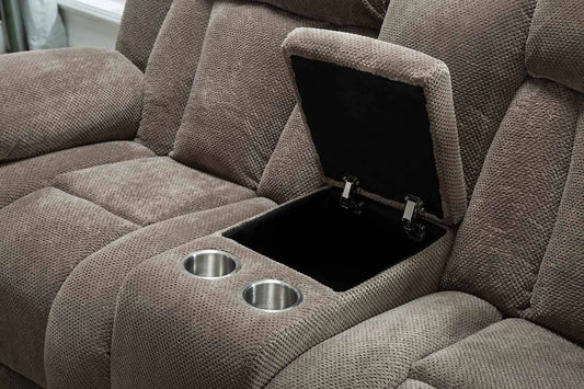Brand New Fabric Manual Reclining Loveseat (3 Colors)