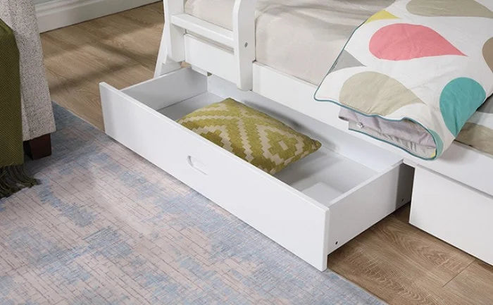 Brand New Wood Twin/Full Bunkbed w/Drawers (4 Colors)