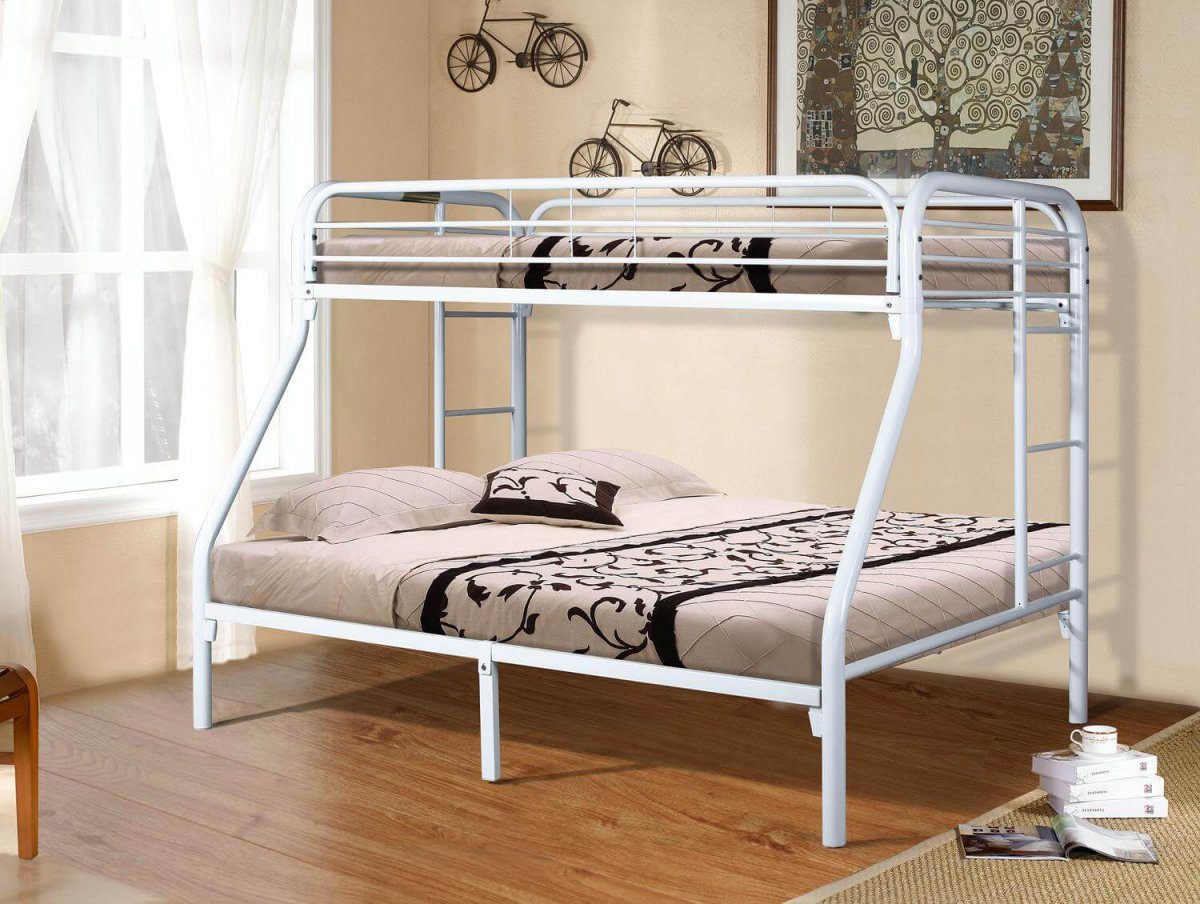 Brand New Twin/Full Metal Bunkbed (4 Colors)