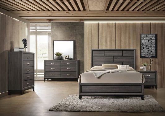 Brand New Grey Bedroom Set (4 Sizes)