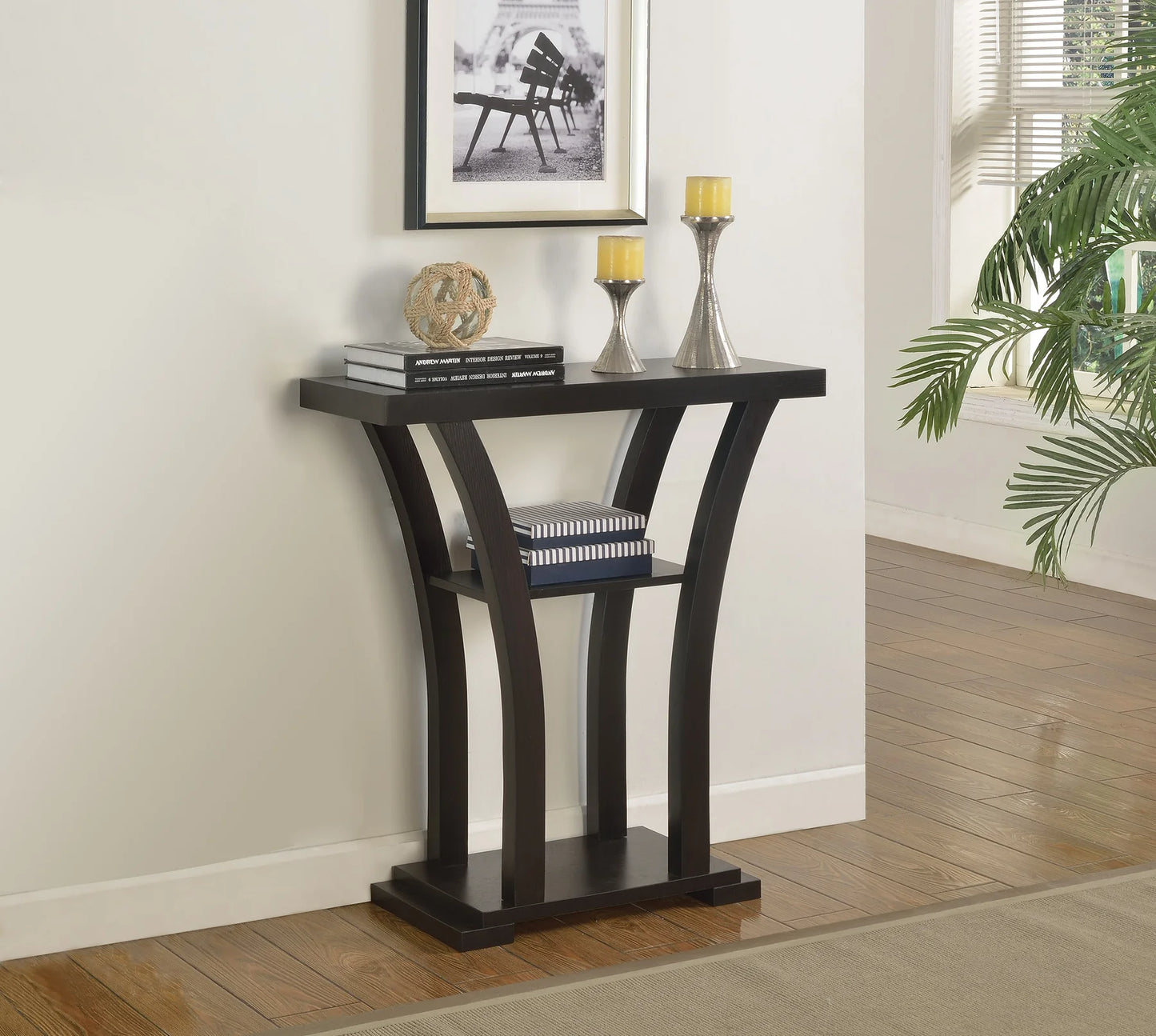 Brand New Console Table (Grey or Espresso)