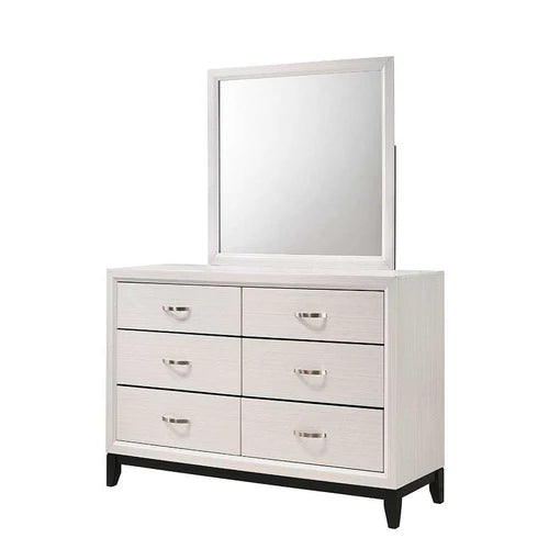 Brand New Chalk White 4pc Bedroom Set (4 Sizes)
