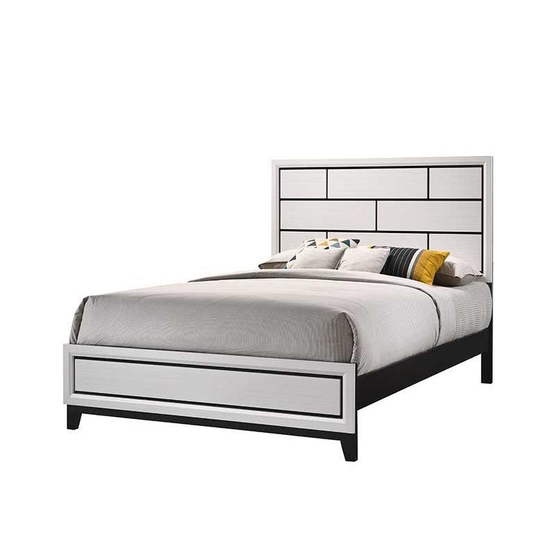 Brand New White/Black Bed (4 Sizes)