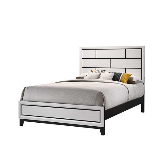Brand New White/Black Bed (4 Sizes)