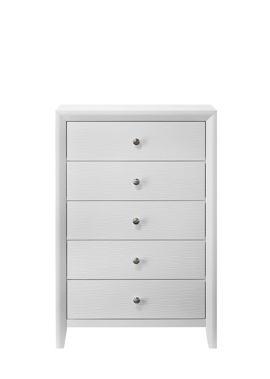Brand New White Tall Chest
