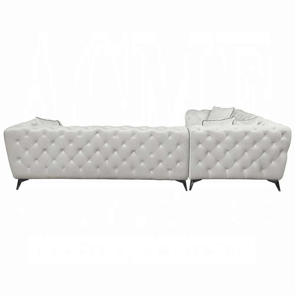 Brand New Beige Fabric Sectional